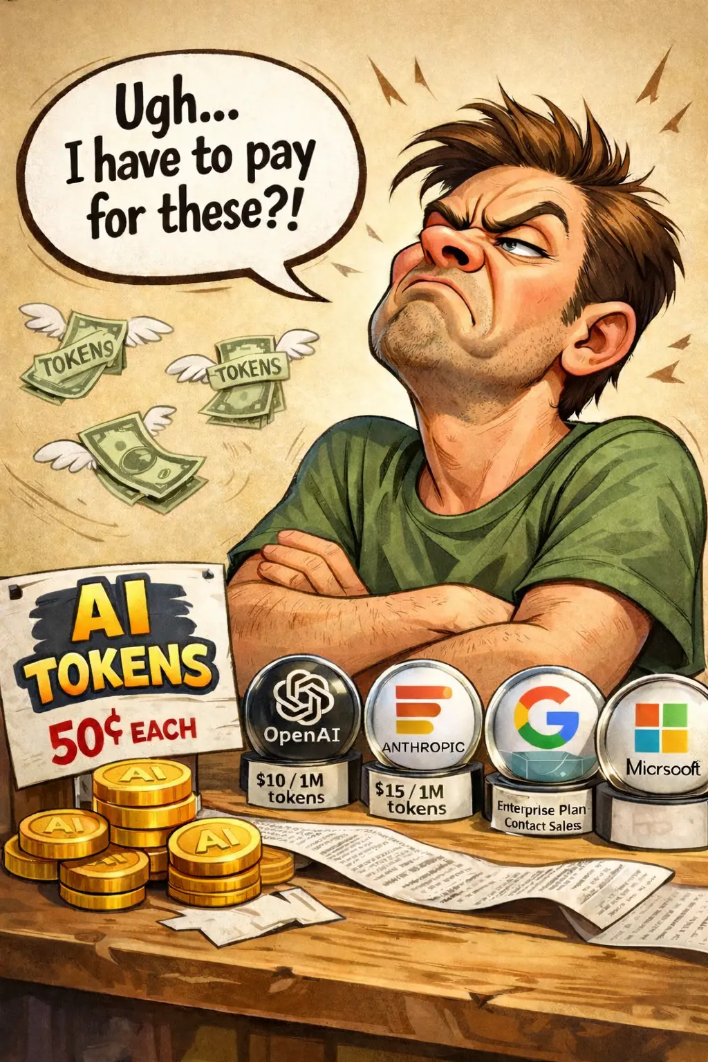Cover image for I Don't Pay For Tokens